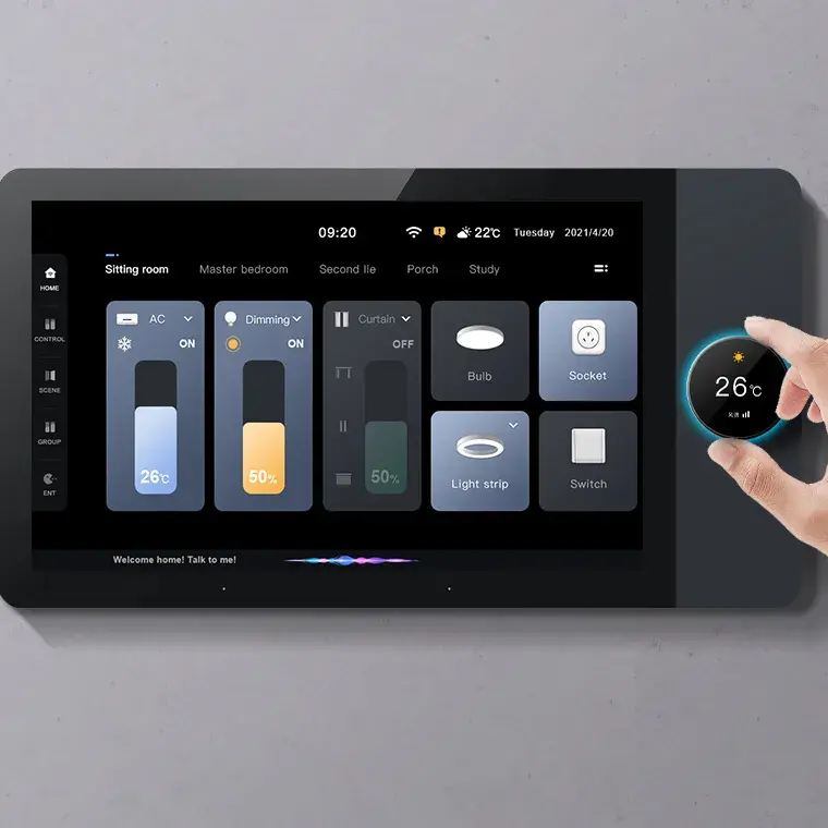 Home Bar Android - 스마트 홈 게이트웨이 WiFi 6인치 노브