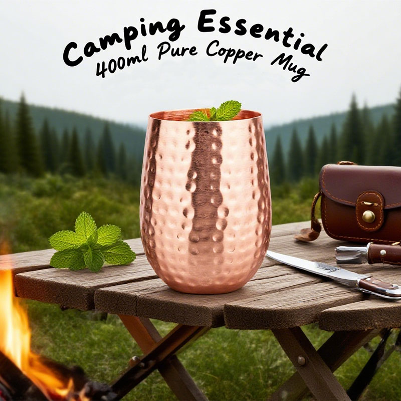 Mule Copper Mug - 100% 구리 모스크바 뮬 머그컵 내구성