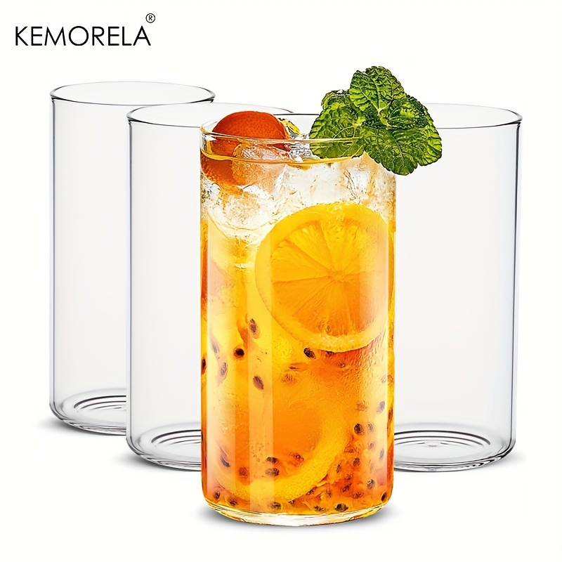 Highball Glass Set - 4PCS 560/440ML 마시는 안경 컵 얇은