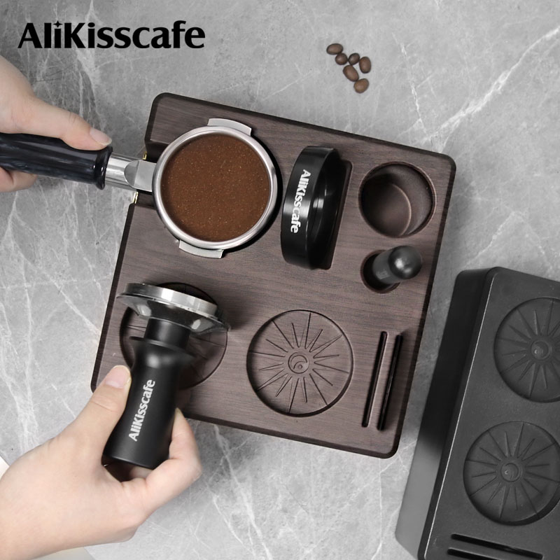 Home Barista - 커피 탬퍼 스테이션 포타필터 홀더 스탠드
