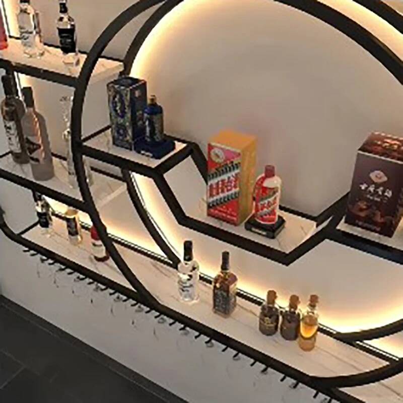 와인 나이트클럽 진열장 선반 공간 절약형 높이형 수납  - Home Bar Shelf 리뷰 및 가격