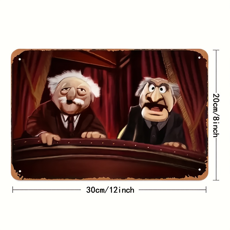 Statler & Waldorf 빈티지 금속 벽 예술  - Home Bar Cafe 리뷰 및 가격