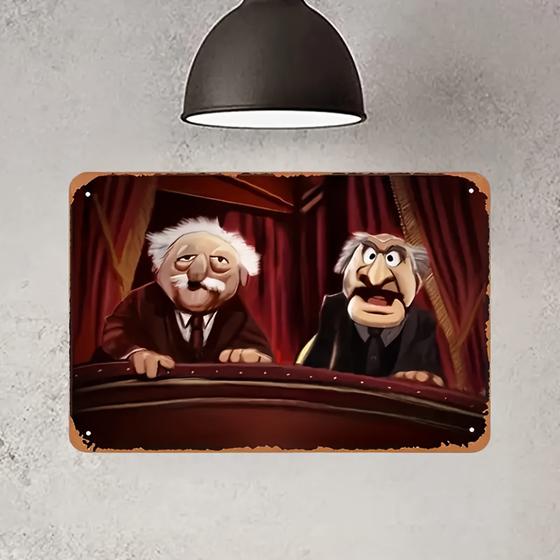 Statler & Waldorf 빈티지 금속 벽 예술  - Home Bar Cafe 리뷰 및 가격