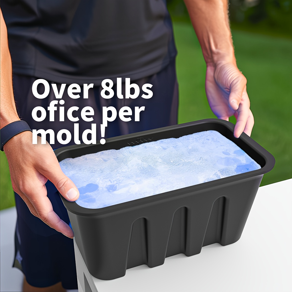 아이스 블록 몰드 초대형 아이스 박스, 뚜껑이 있는 대 - Ice Mold Sphere 리뷰 및 가격