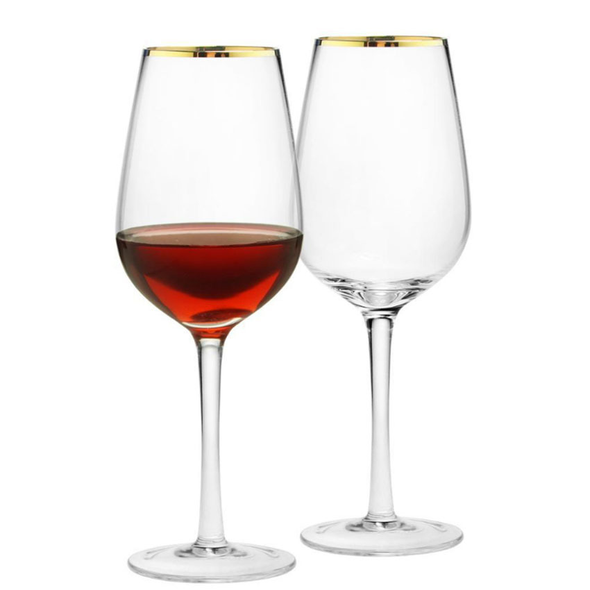 골드 림 하이볼 글라스 레드 와인 컵 샴페인 컵 세트  - Highball Glass Set 리뷰 및 가격