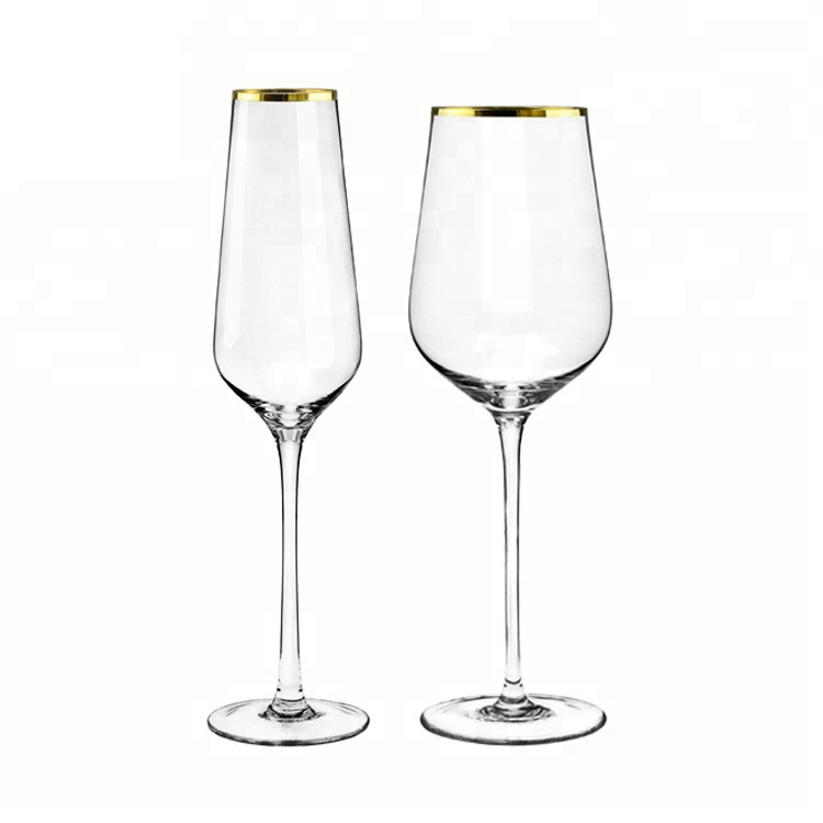 골드 림 하이볼 글라스 레드 와인 컵 샴페인 컵 세트  - Highball Glass Set 리뷰 및 가격