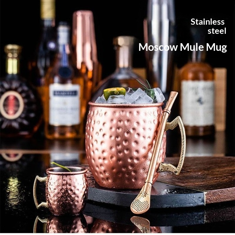530ml 칵테일 와인 컵 모스크바 뮬 머그 스테인리스 - Mule Copper Mug 리뷰 및 가격