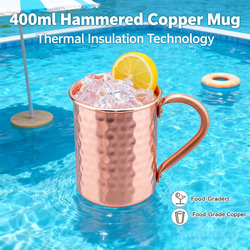 새로운 100% 구리 컵 순수 통구리 모스크바 뮬 순수 - Mule Copper Mug 리뷰 및 가격