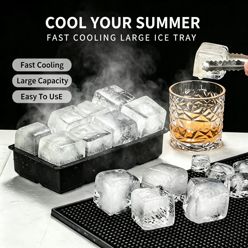 6구 아이스볼 몰드 식품 등급 실리콘 BPA 프리 누수 - Ice Mold Sphere 리뷰 및 가격