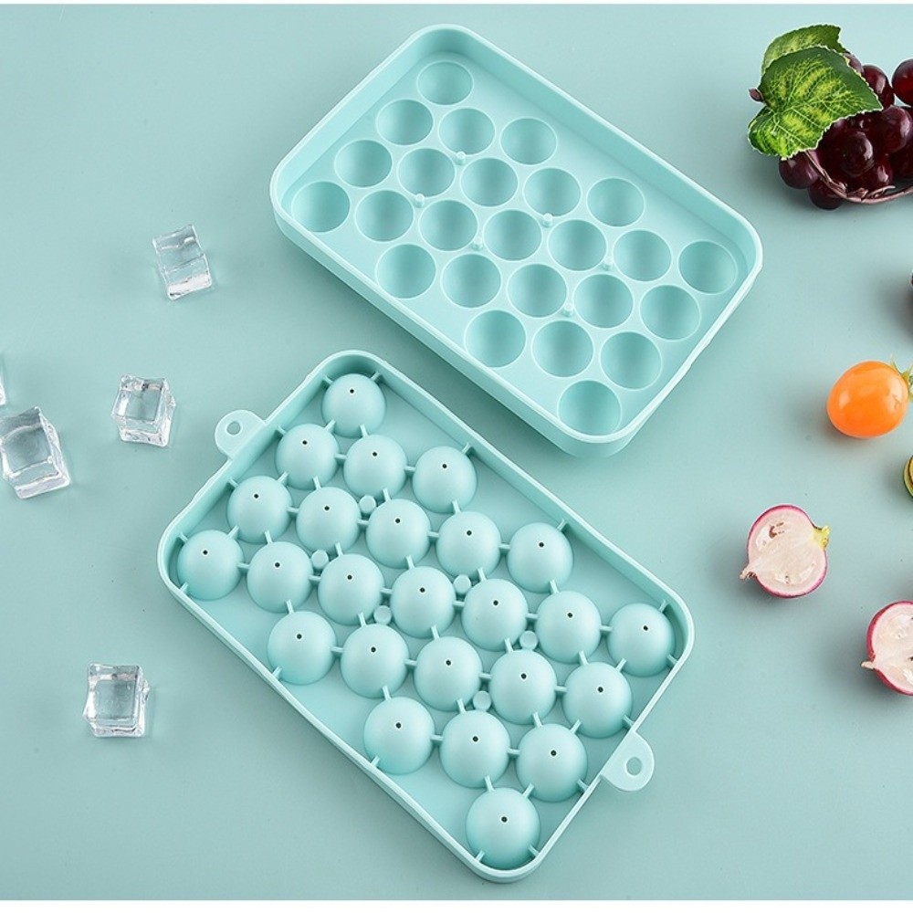 창의적인 실리콘 포도볼 몰드 25칸 원형 수제 비누 몰 - Ice Mold Sphere 리뷰 및 가격