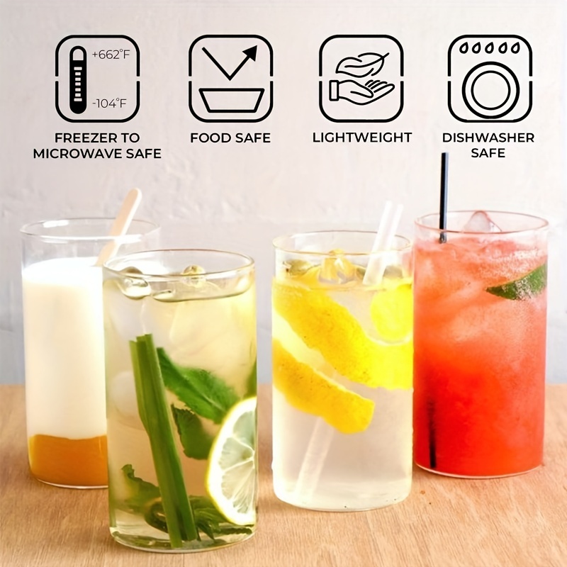 4PCS 560/440ML 마시는 안경 컵 얇은 하이볼 - Highball Glass Set 리뷰 및 가격