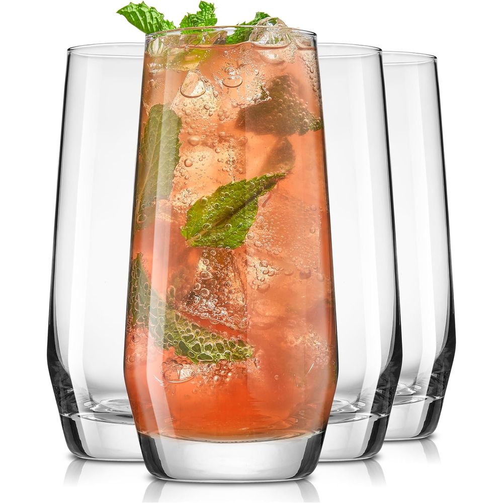 18.5온스 하이볼 글라스 세트, 물, 모히토, 톰 콜 - Highball Glass Set 리뷰 및 가격