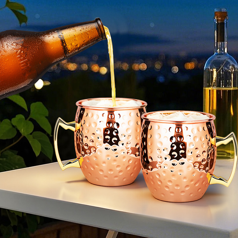 모스크바 뮬 스테인리스 스틸 머그컵 금속 내구성 맥주컵 - Mule Copper Mug 리뷰 및 가격